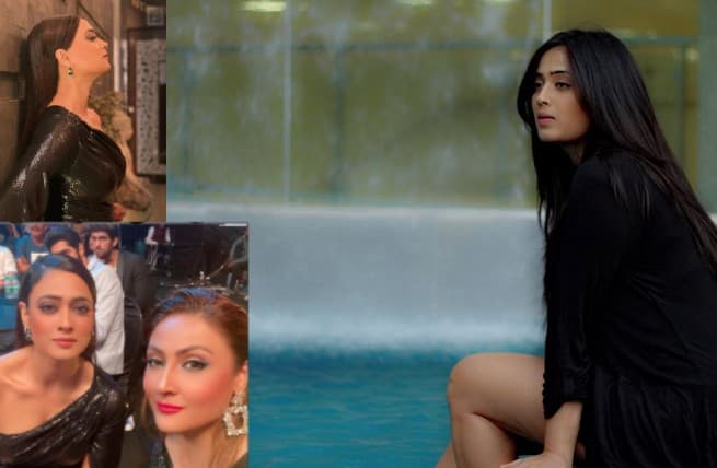 Shweta Tiwari ने ब्लैक आउटफिट में मचाया धमाल, अवार्ड नाइट में कुछ इस तरह दिखीं एक्ट्रेस की अदा, Photos Viral