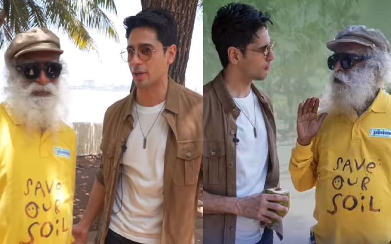 सिद्धार्थ मल्होत्रा ने सद्गुरु संग पीया नारियल पानी, 'काला चश्मा' पर किया डांस, वायरल हुआ वीडियो