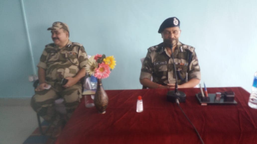 सीआईएसएफ के आईजी पहुंचे तेनुघाट थर्मल पावर स्टेशन, कही ये बात...