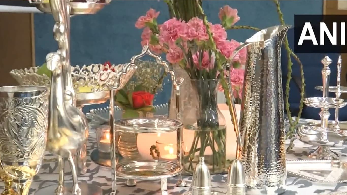 G20 Summit: मेहमानों को चांदी और सोने के बर्तनों में परोसा जाएगा भोजन, देखें तस्वीरें