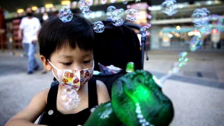 सिंगापुर के बच्चों में दिखा दुर्लभ वायरस-MIS, कोरोना के 3,035 नये मामले सामने आये