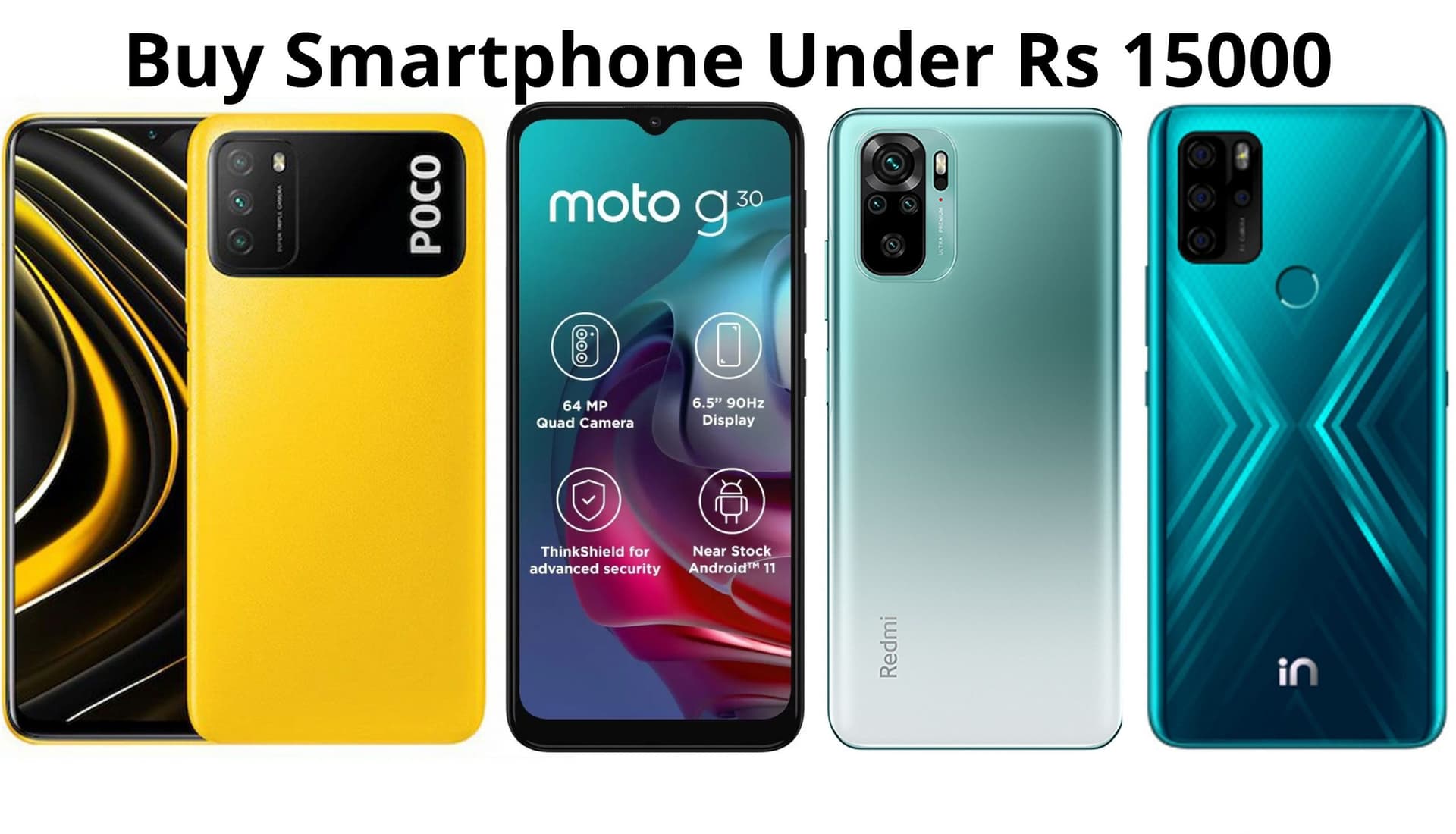Smartphones Under 15000 : जबरदस्त फीचर्स वाले सस्ते स्मार्टफोन, देखें पूरी लिस्ट Smartphones Under 15000 : जबरदस्त फीचर्स वाले सस्ते स्मार्टफोन, देखें पूरी लिस्ट