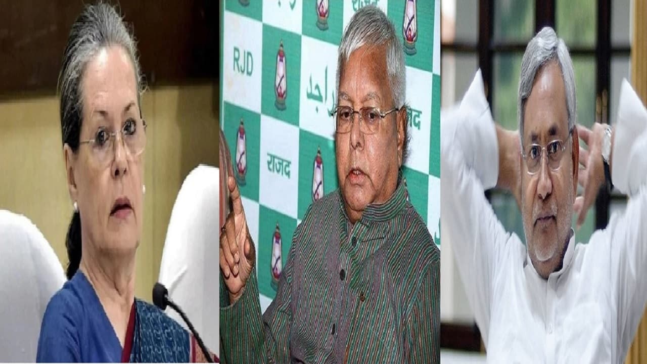 सोनिया गांधी से 25 को दिल्ली में हो सकती है नीतीश कुमार व लालू यादव की मुलाकात