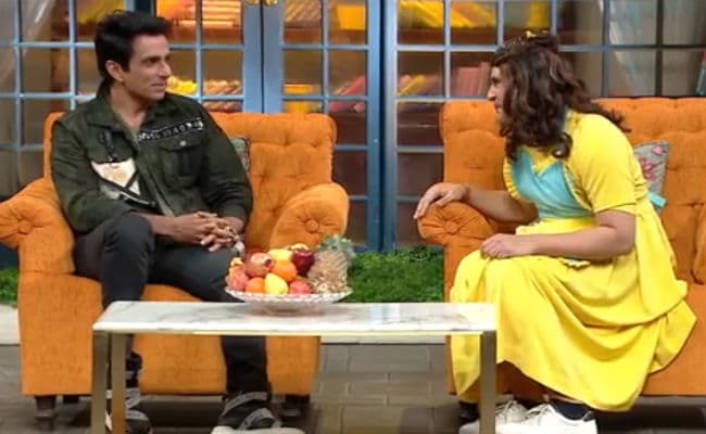 The Kapil Sharma Show: सोनू सूद को देखते ही डांस करने लगी सपना, फिर पूछ लिया ऐसा सवाल... VIDEO