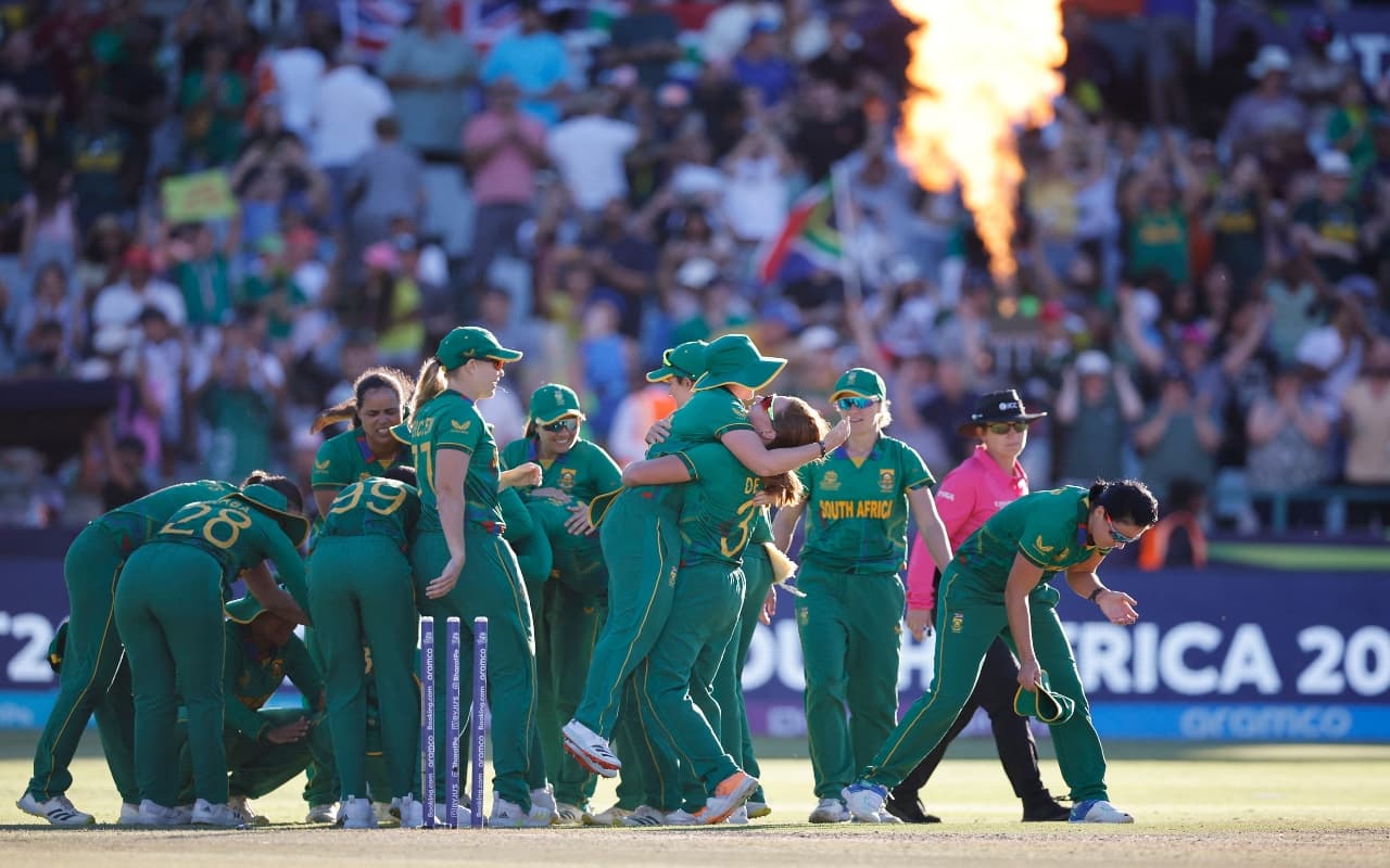 Watch: T20 WC फाइनल में पहली बार पहुंची दक्षिण अफ्रीका की टीम, सपना सच होने पर जश्न मनाते दिखे खिलाड़ी, वायरल