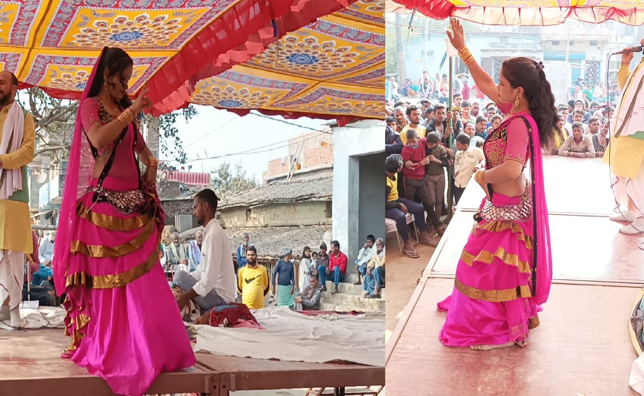 गणतंत्र दिवस पर RJD नेता ने पटना में कराया बार-बालाओं का डांस, लोगों ने अश्लील गानों पर जमकर लगाए ठुमके