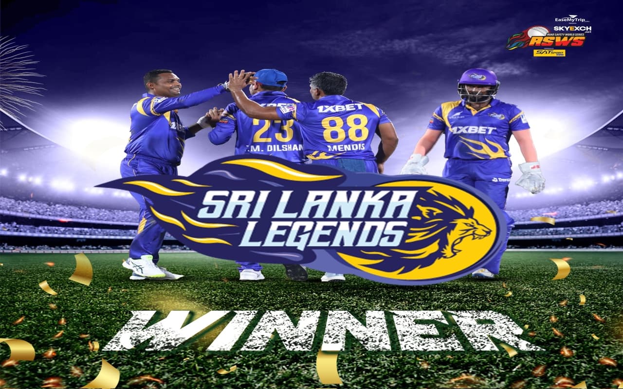 Road Safety World Series: श्रीलंका लीजेंड्स ने ऑस्ट्रेलिया को 38 रन से हराया, दिलशान ने जड़ा शतक