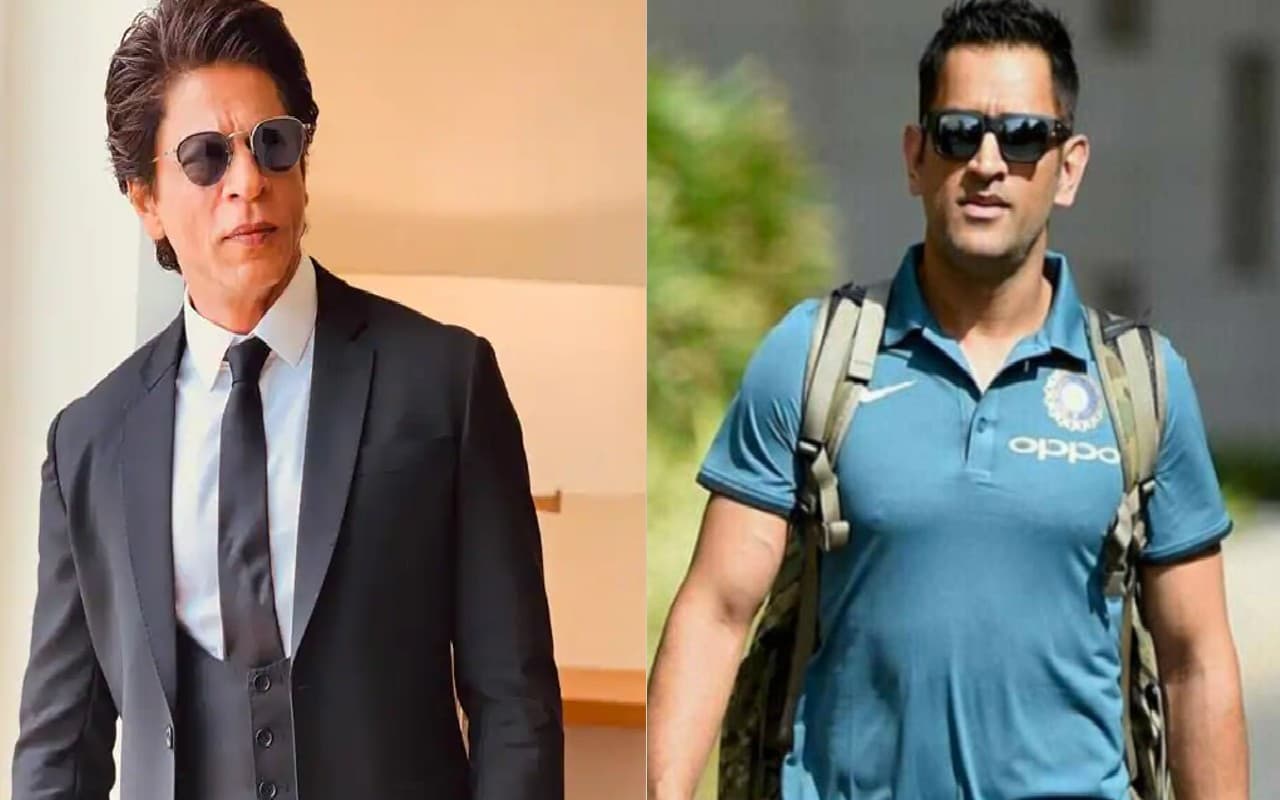 शाहरुख खान से यूजर ने पूछ लिया MS Dhoni को लेकर ये बड़ा सवाल, किंग खान ने सिर्फ तीन शब्द में दिया जवाब