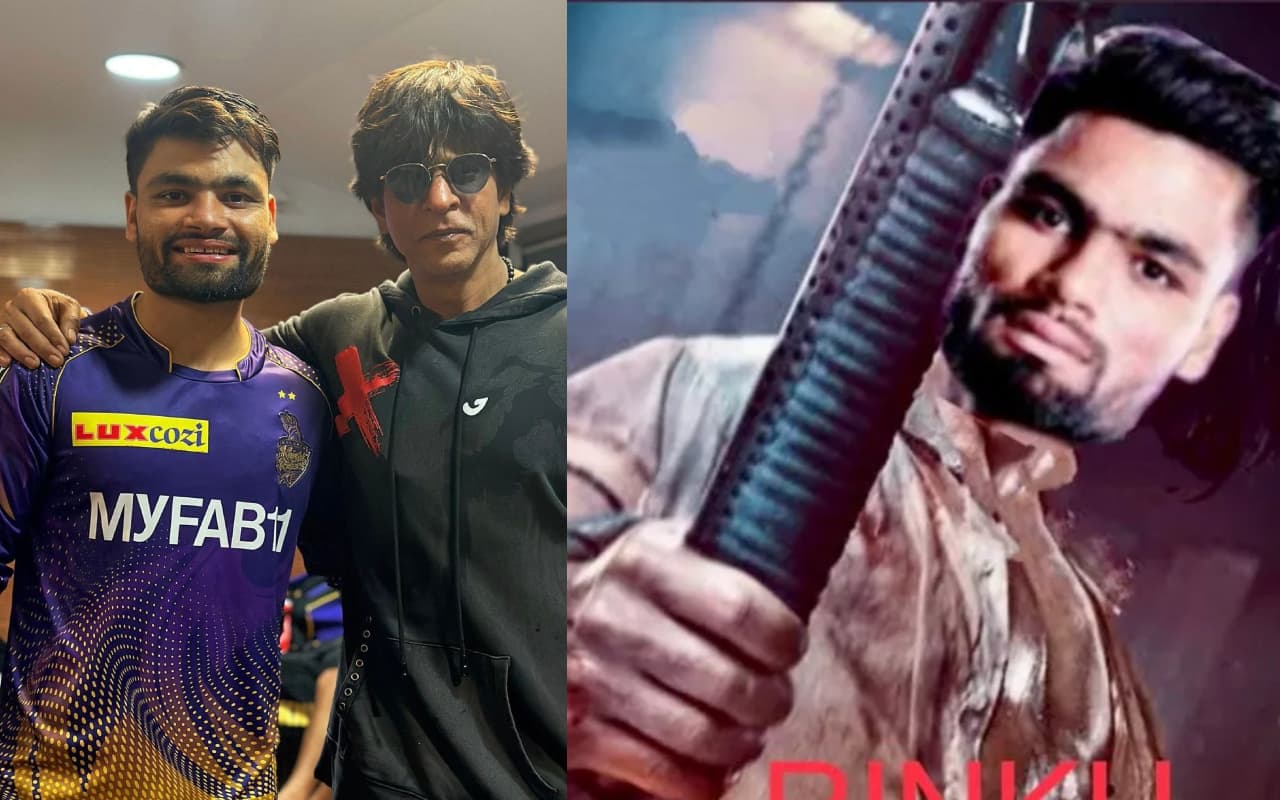 रिंकू सिंह के 5 छक्कों के दीवाने हुए शाहरुख खान, किंग खान ने कमेंट करते हुए लिखा- झूमे जो रिंकू!