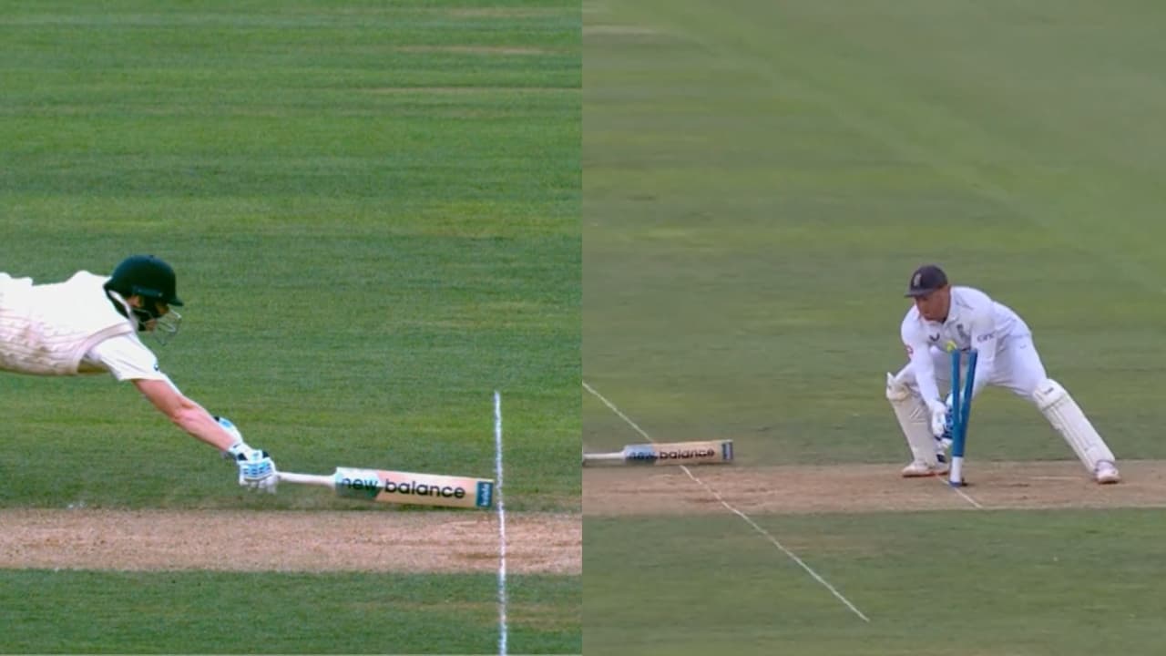 VIDEO: आउट या नॉट आउट? स्टीव स्मिथ के रन आउट पर मचा बवाल, नितिन मेनन के विवादित फैसले पर आया MCC का स्पष्टीकरण