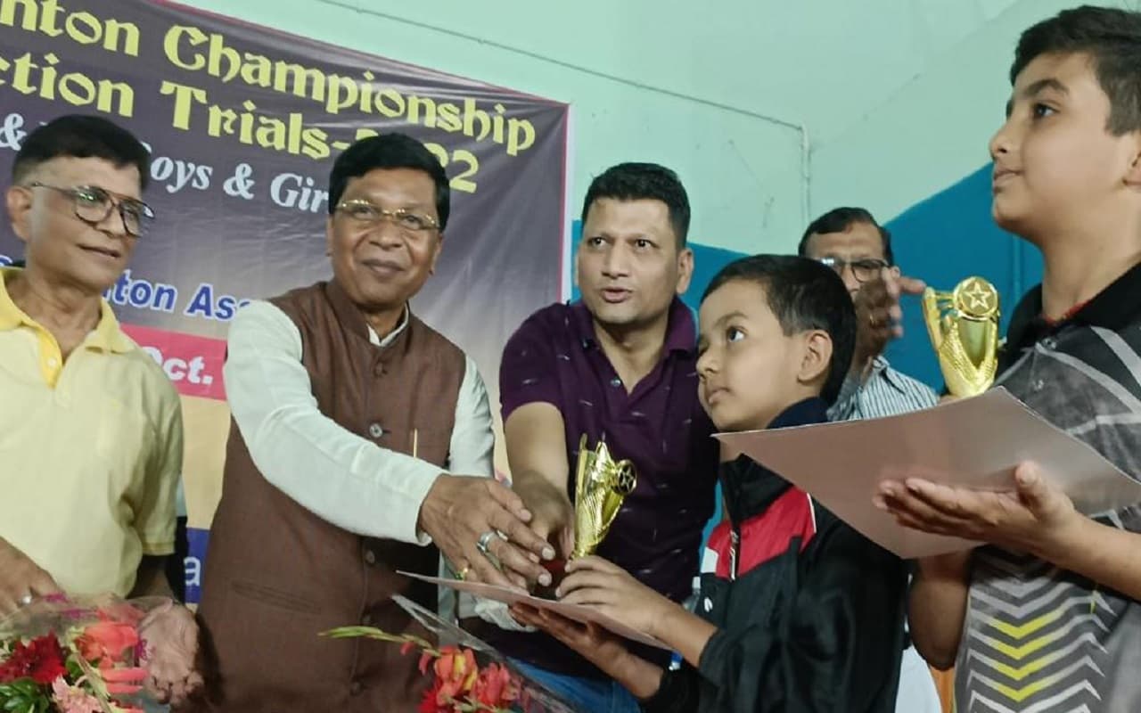 राज्य स्तरीय बैडमिंटन प्रतियोगिता : बालक सिंगल अंडर-11 में रांची के संविथ ने गोड्डा के प्रिंस को हराया