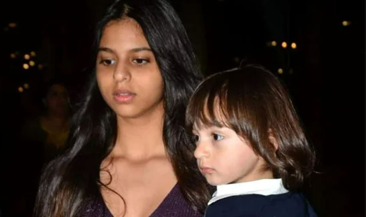 सुहाना खान ने शेयर की नन्हे अबराम की ये तस्वीर, आईपैड में गेम खेलते दिखे शाहरुख के लाडले