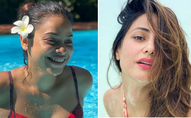 The Kapil sharma show की 'भूरी' का पूल में दिखा बोल्‍ड अंदाज, तो हिना खान की हॉट तसवीरों ने धड़काया दिल, Viral Photos