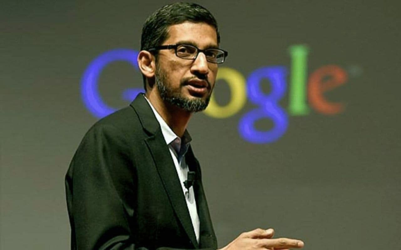 Google में छंटनी के बीच CEO सुंदर पिचाई को हुई 1855 करोड़ की कमाई Google में छंटनी के बीच CEO सुंदर पिचाई को हुई 1855 करोड़ की कमाई