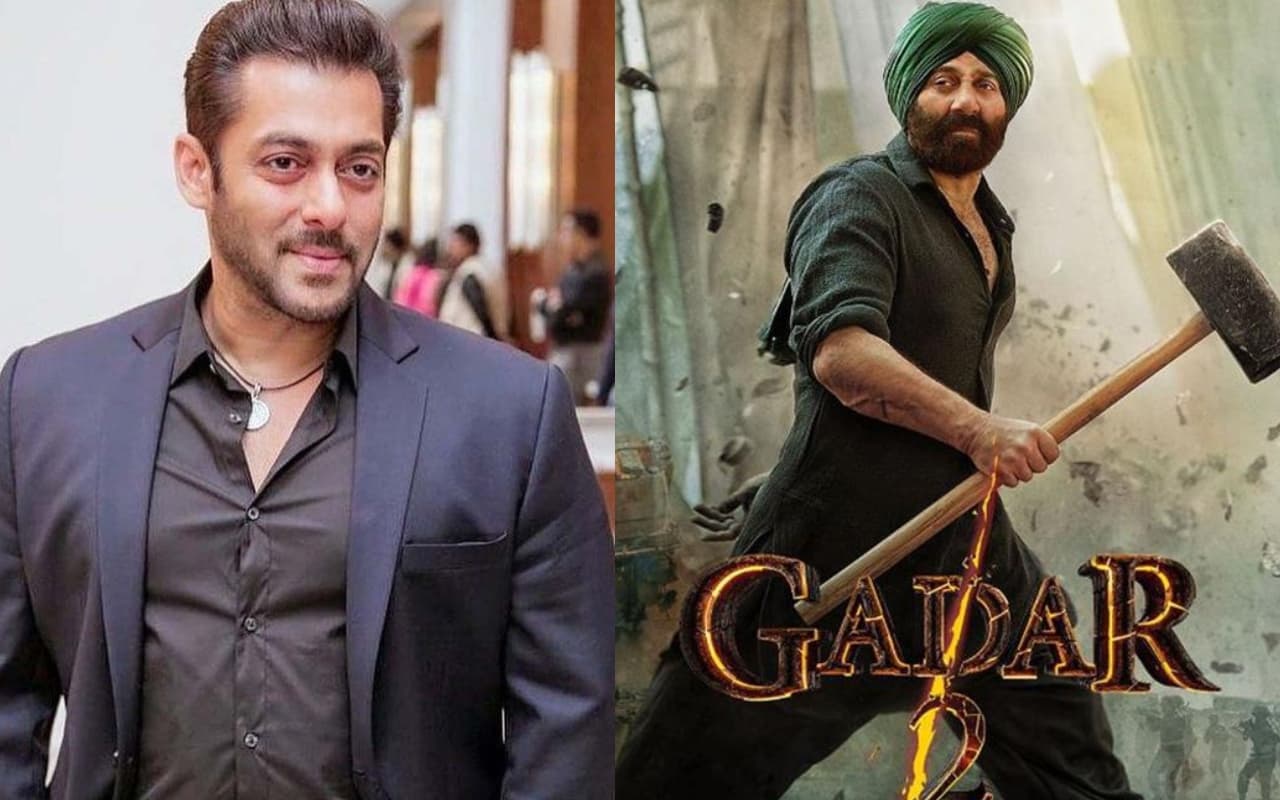 Gadar 2 के जबरा फैन हुए सलमान खान, सनी देओल की तारीफ करते हुए कहा- ढाई किलो का हाथ...