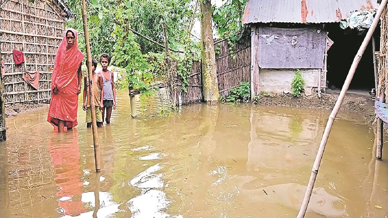 Bihar Flood: नेपाल में बारिश से सुपौल में तबाही शुरू, 50 से अधिक घरों को निंगल चुकी कोसी, पलायन शुरू