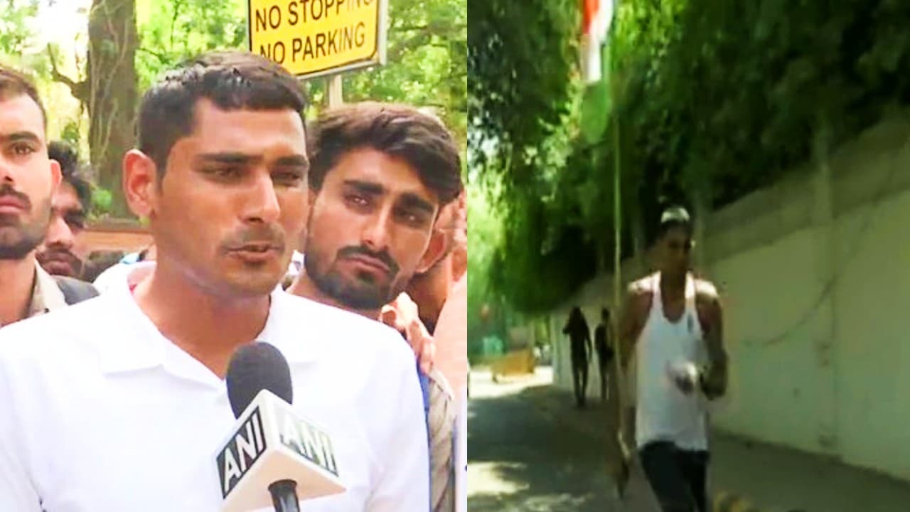 सेना में भर्ती का जज्बा: प्रदीप के बाद सुरेश भिंचर का Video वायरल, राजस्थान से दौड़ते हुए दिल्ली पहुंचा