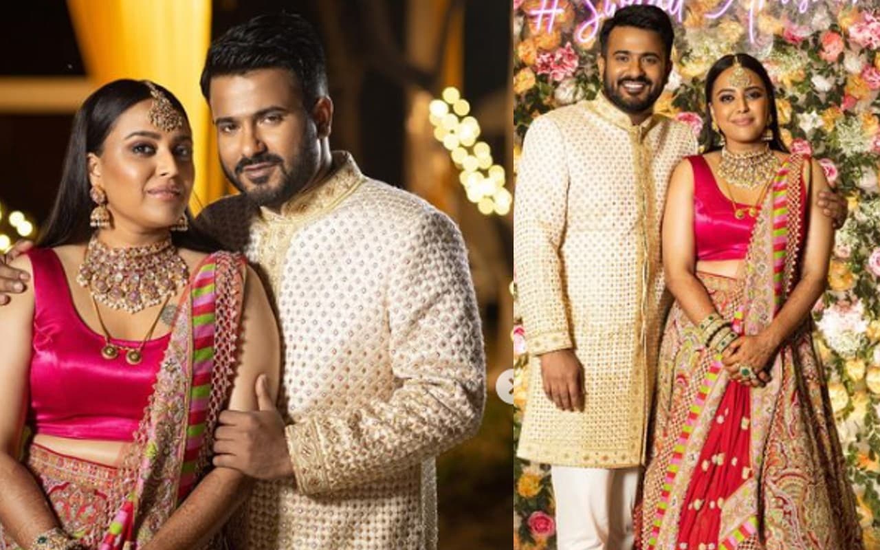 Swara Bhasker Reception: प्यार में डूबे नजर आए स्वरा-फहद, राहुल गांधी से लेकर अरविंद केजरीवाल ने की शिरकत