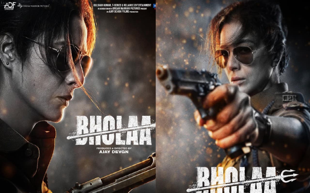 Bholaa Motion Poster: एक खाकी, सौ शैतान... तब्बू का धाकड़ लुक जारी, यूजर्स बोले- काजोल मैम को शक हो जायेगा