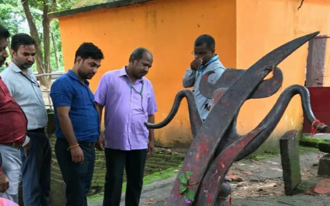 पुरातत्व विभाग ने गुमला के टांगीनाथ धाम का किया निरीक्षण, बोले- पुरातात्विक धरोहर रखे जाएंगे सुरक्षित