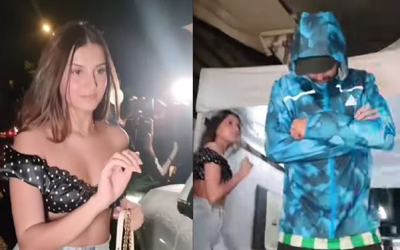 मिस्ट्री मैन संग रेस्टोरेंट से बाहर निकलती दिखीं तारा सुतारिया, VIDEO देख फैंस बोले- दीपक हुड्डा है ये...