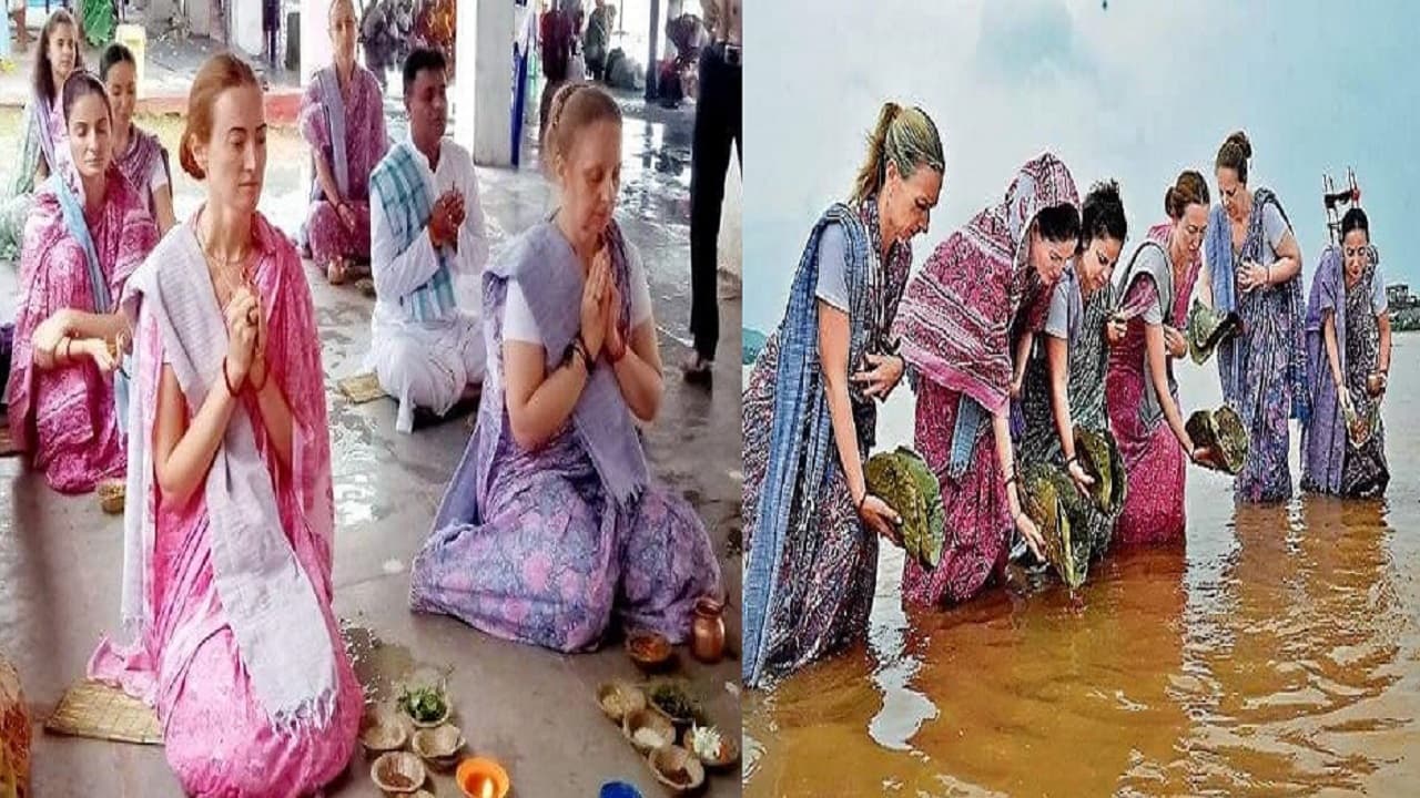 गया में पिंडदान करने विदेशी महिलाएं भी आ रहीं बिहार, स्पेशल टूर पैकेज व इ-पिंडदान के बारे में जानें..