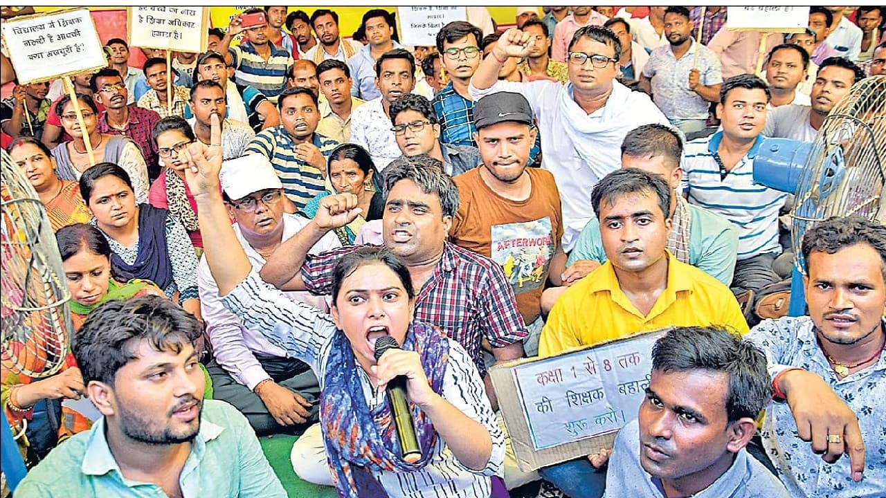 बिहार शिक्षक बहाली: पटना में BTET और CTET अभ्यर्थियों ने फिर शुरू किया आंदोलन, छात्रों ने यहां डाला डेरा