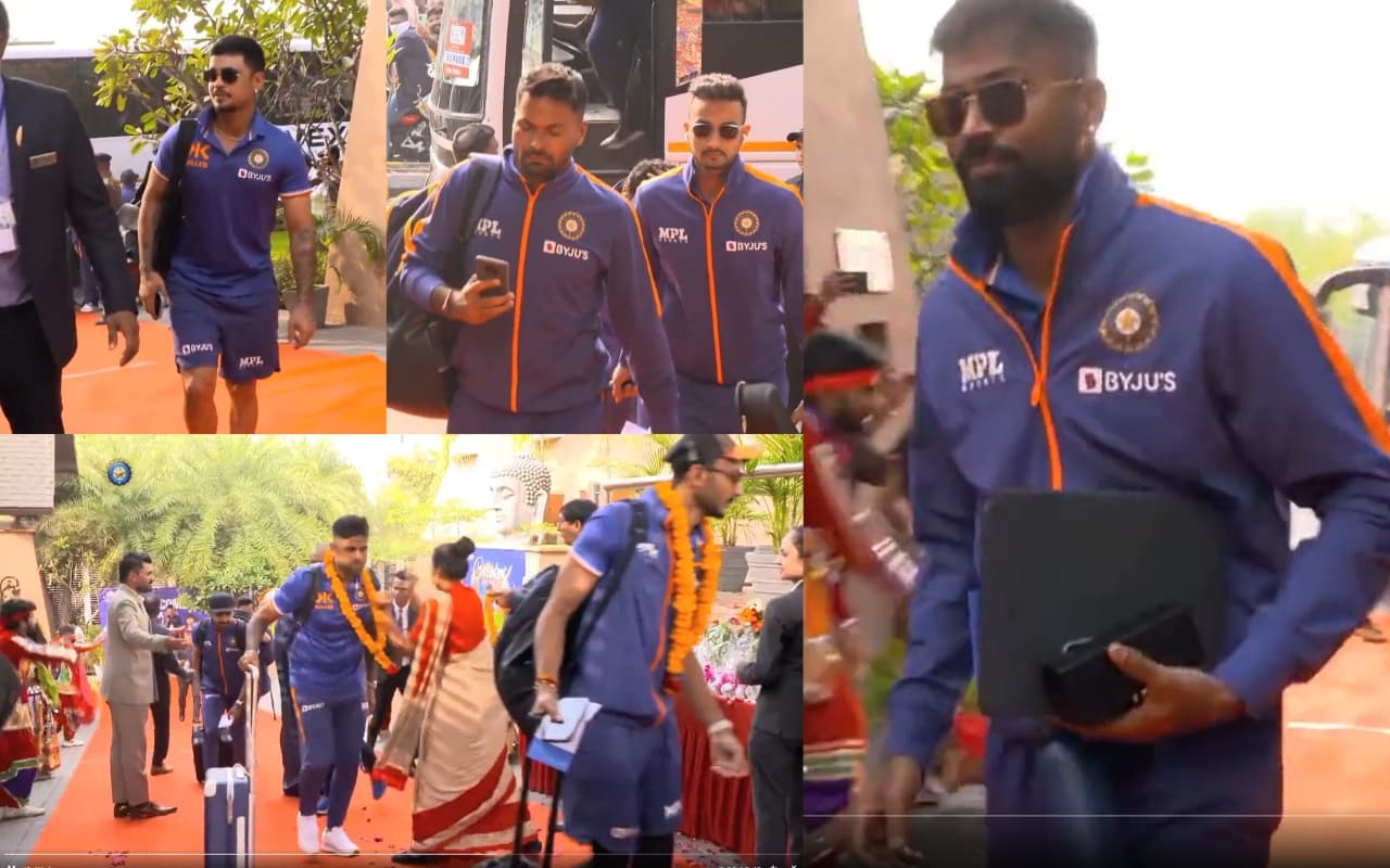 IND vs SL: तीसरे टी20 के लिए राजकोट पहुंची टीम इंडिया, जानिए निर्णायक मैच में कैसी होगी भारतीय प्लेइंग XI