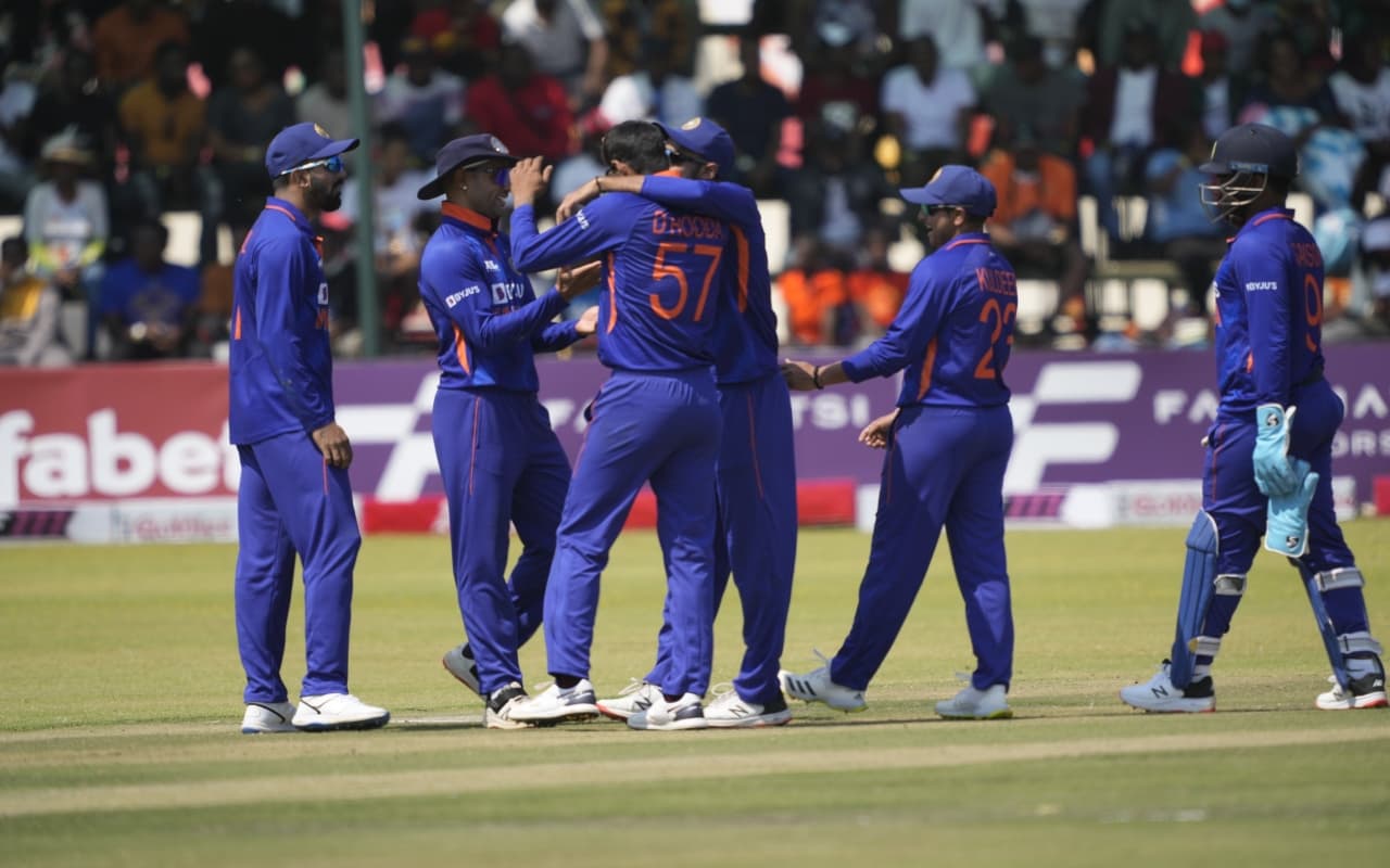 IND vs ZIM: भारत ने जिम्बाब्वे को 13 रनों से हराया, 3-0 से वनडे सीरीज पर किया कब्जा