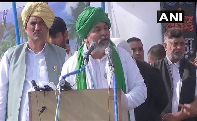 Farmers Protest : सरकार कृषि बिल वापस ले और एमएसपी पर नया कानून बनाएं, किसान महापंचायत में बोले राकेश टिकैत