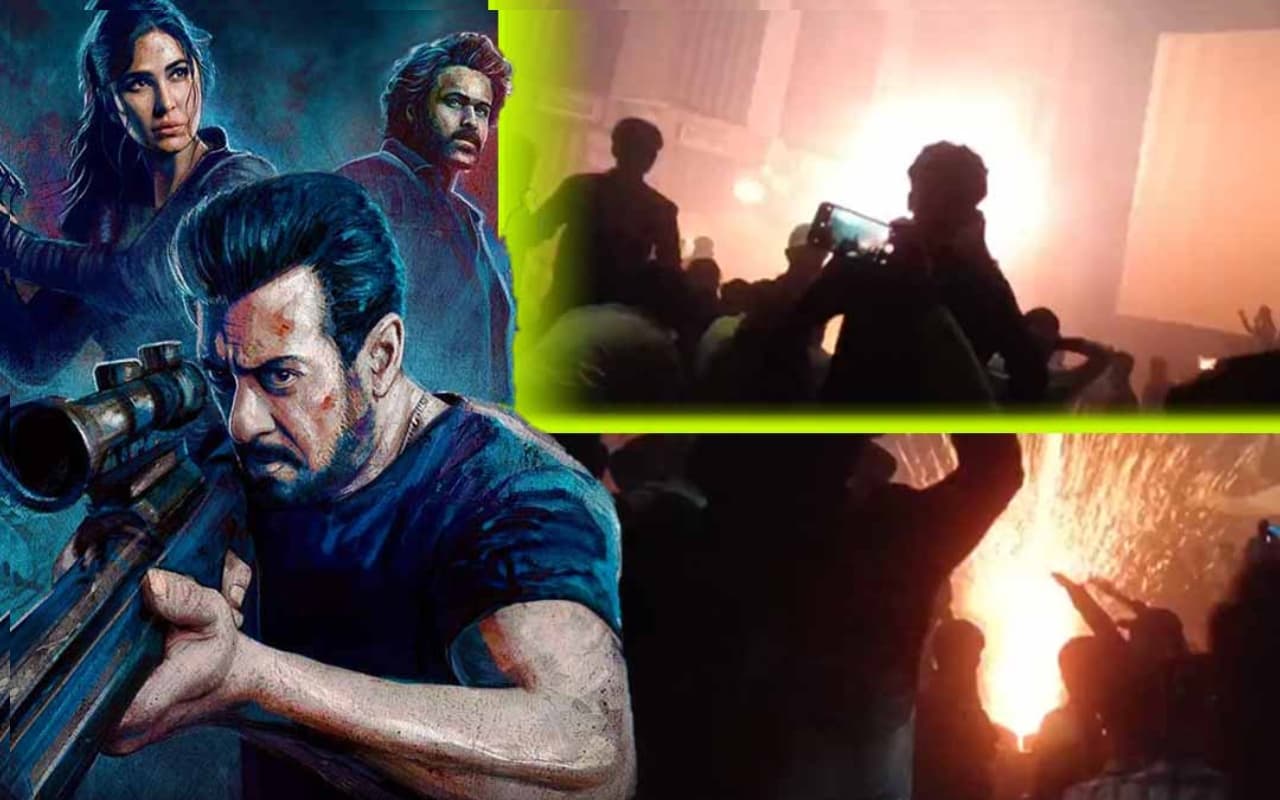 Tiger 3 देखने पहुंचे फैंस के साथ ऐसा क्या हुआ... कि एकाएक सिनेमा हॉल में मच गई भगदड़, देखें VIDEO