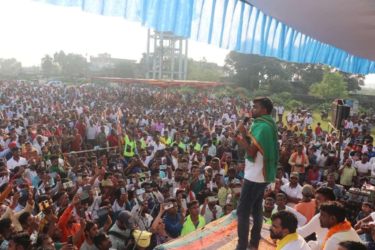 झारखंड:बदलाव संकल्प सभा में गरजे टाइगर जयराम महतो, बोले-हक व अधिकार के लिए जगें युवा, पीढ़ियां नहीं करेंगी माफ