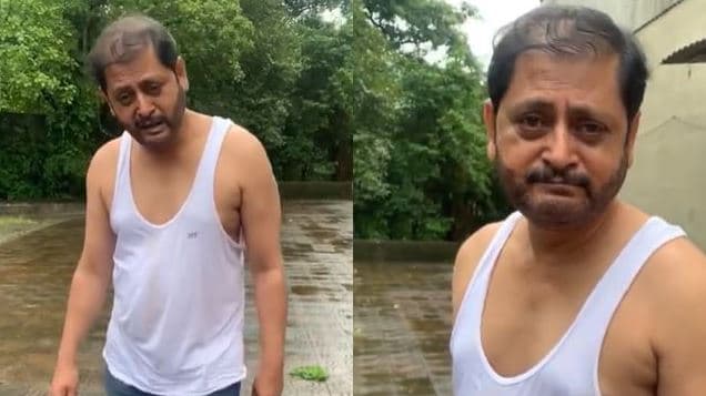 Bhabhi Ji Ghar Par Hain के तिवारी जी का 'गोरी मेम' के मोहब्बत में हुआ बुरा हाल, सड़क पर रोते दिखे एक्टर,VIDEO