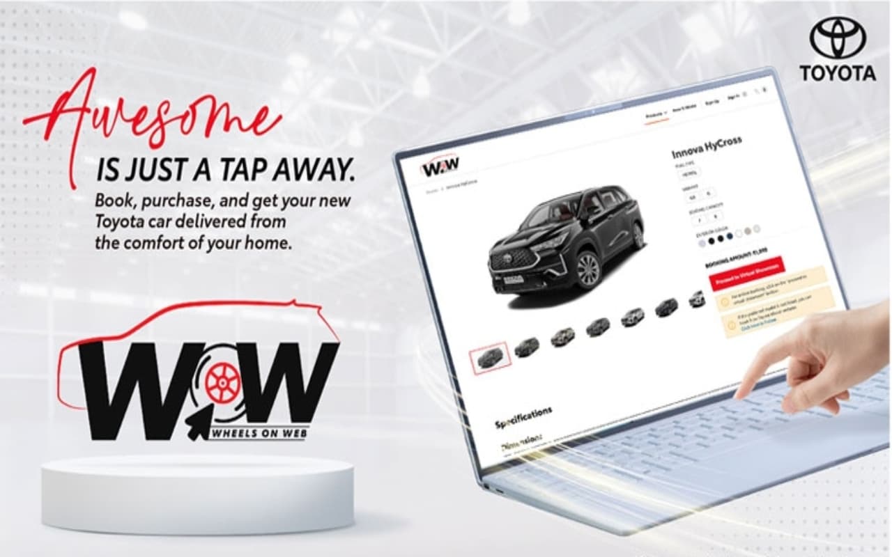 Toyota का नया प्लैटफाॅर्म Wheels on Web क्या है?