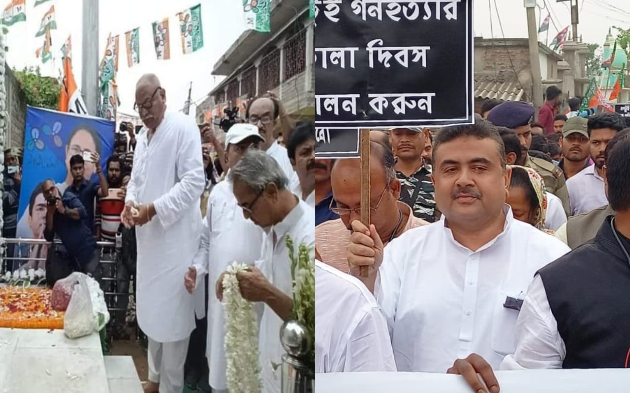 TMC-BJP ने शहीद बेदी पर दी श्रद्धांजलि, तृणमूल का वार- भाजपा राजनीति कर रही, बीजेपी ने कहा- सरकार निष्क्रिय