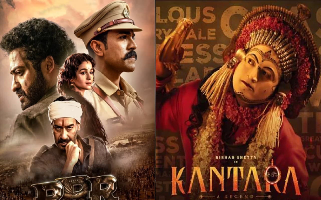 'आरआरआर' से लेकर 'कांतारा' तक, दक्षिण भाषाई फिल्मों का बॉलीवुड पर रहा दबदबा