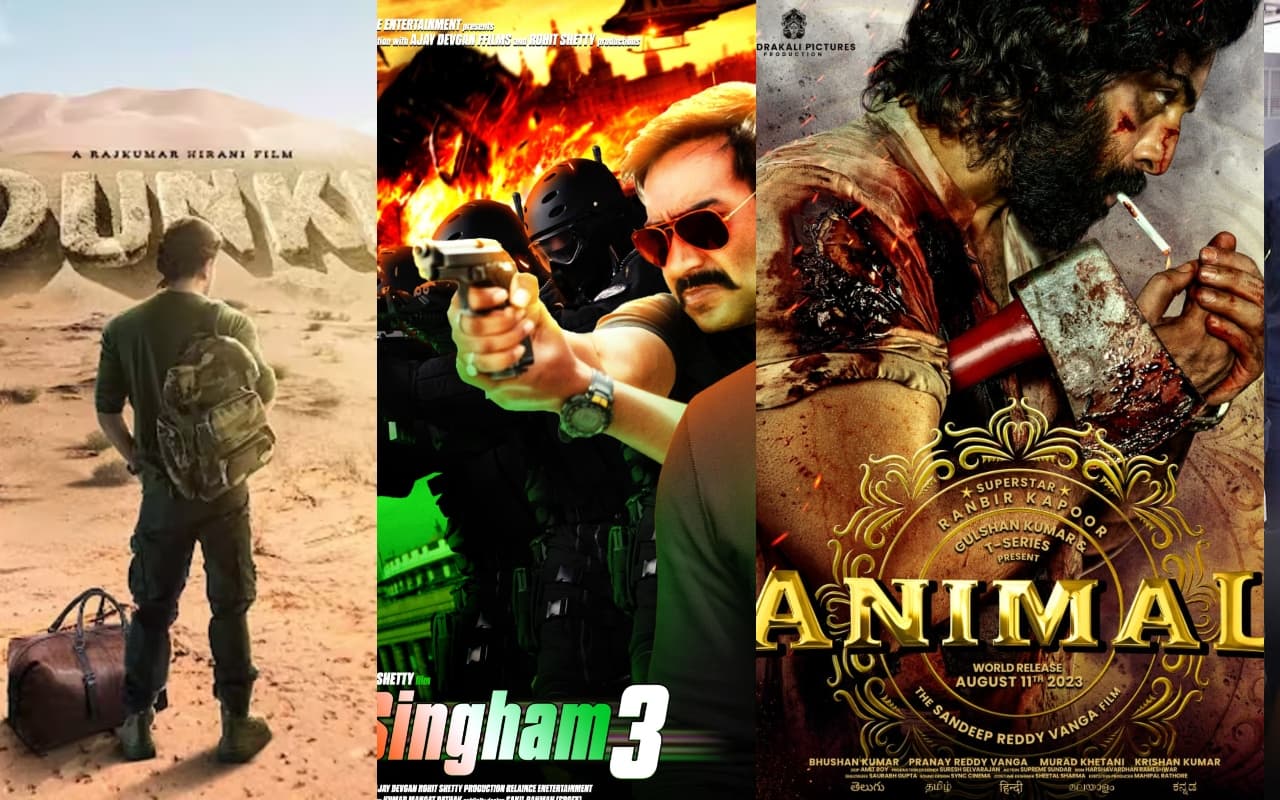 Dunki से लेकर सिंघम अगेन और एनिमल तक, गदर 2-जवान की सफलता के बाद ये फिल्में बॉक्स ऑफिस पर करेंगी धुआंधार कमाई