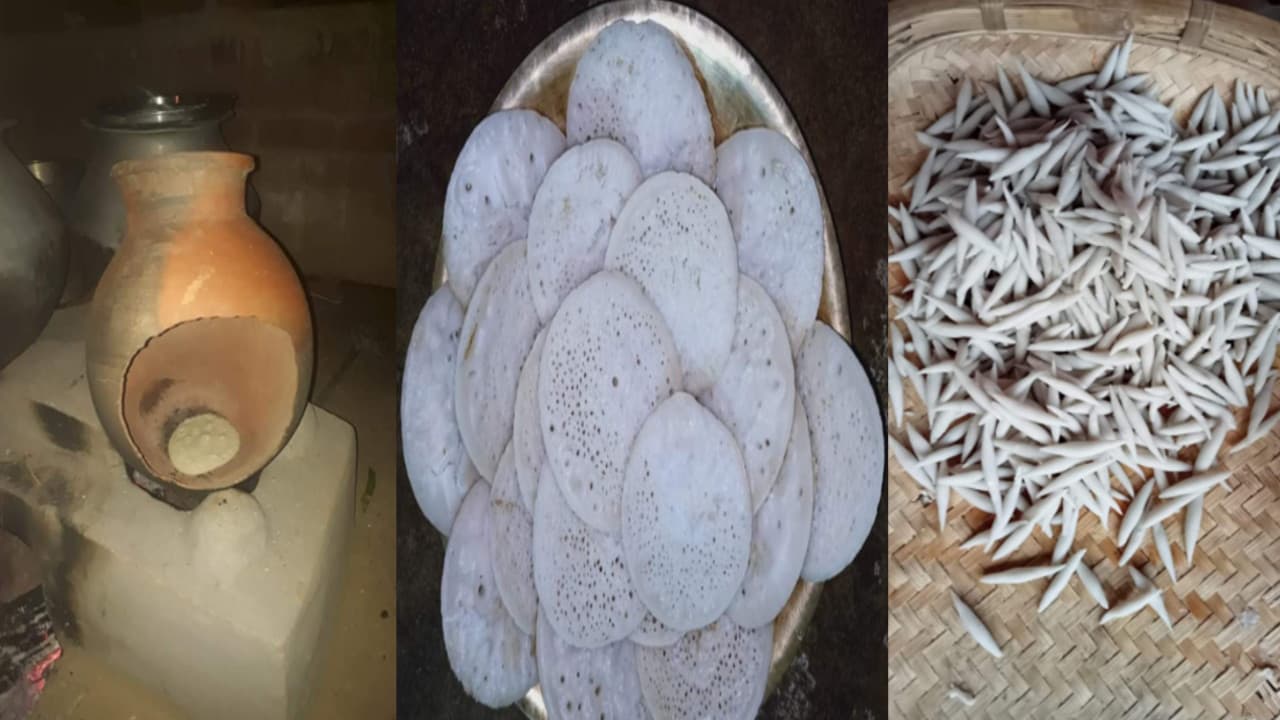 नये साल में बड़कागांव के गांव-देहातों में ढक्कन दबा रोटी और पीठा बनाने की है परंपरा, जानें इसकी खासियत