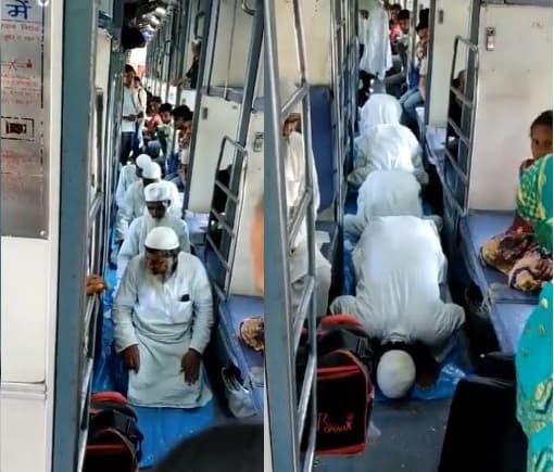 UP News: स्टेशन के बाद अब ट्रेन के स्लीपर कोच में नमाज, यात्रियों की आवाजाही पर लगाई रोक, Video वायरल