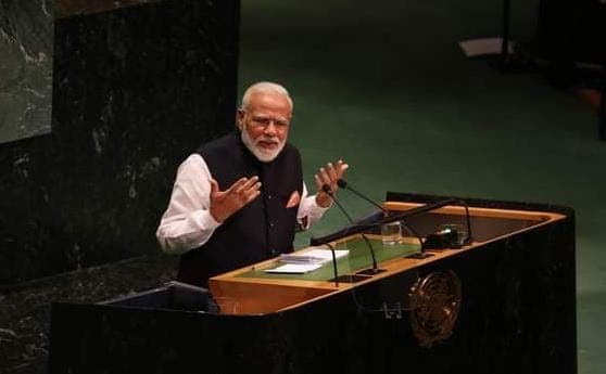 'UN में नहीं हुआ सुधार तो लोगों का उठ जाएगा भरोसा'- संयुक्त राष्ट्र संघ के 75वें अधिवेशन में पीएम मोदी की नसीहत