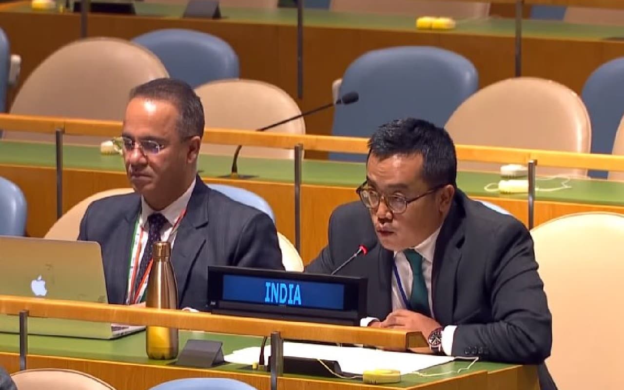 भारत ने पाक PM को UNGA में दिया करारा जवाब, कहा- आतंकियों को शरण देकर शांति की बात करना उचित नहीं