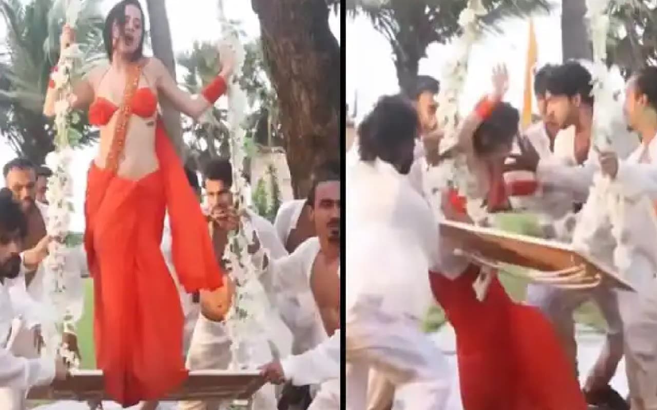 Urfi Javed: झूला झूलते हुए अचानक गिर पड़ी उर्फी जावेद, फिर आगे हुआ ये... देखें वायरल वीडियो