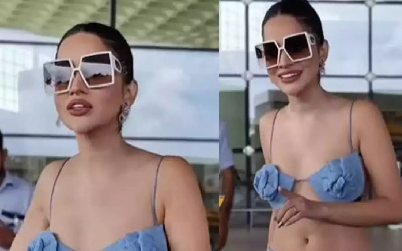 उर्फी जावेद नजर आई सिर्फ ब्रालेट में, यूजर बोला- कपड़े चाहिए तो हम भेज देते है,एक्ट्रेस ने दिया यूं जवाब