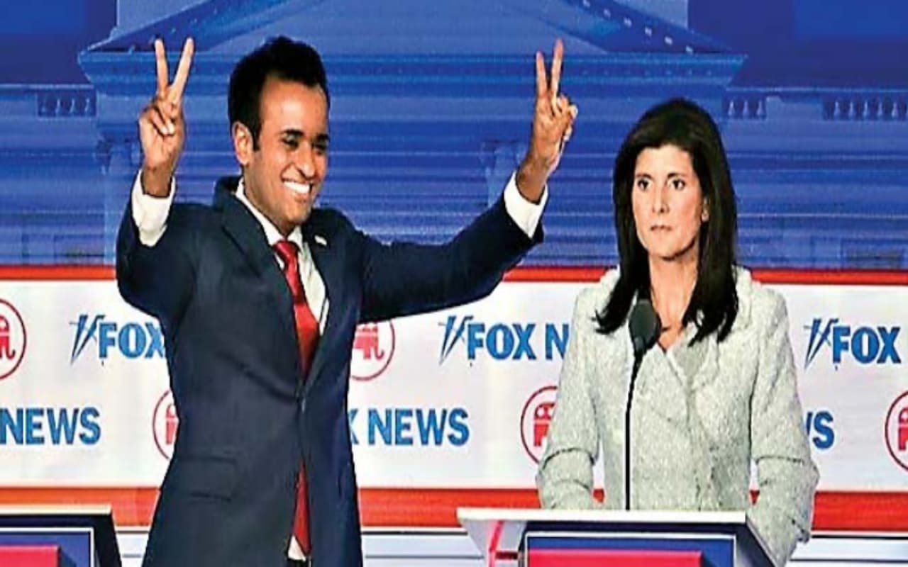 अमेरिकी राष्ट्रपति चुनाव में रामास्वामी बन रहे लोगों की पसंद,  इतिहास में पहली बार दो भारतीय आमने-सामने