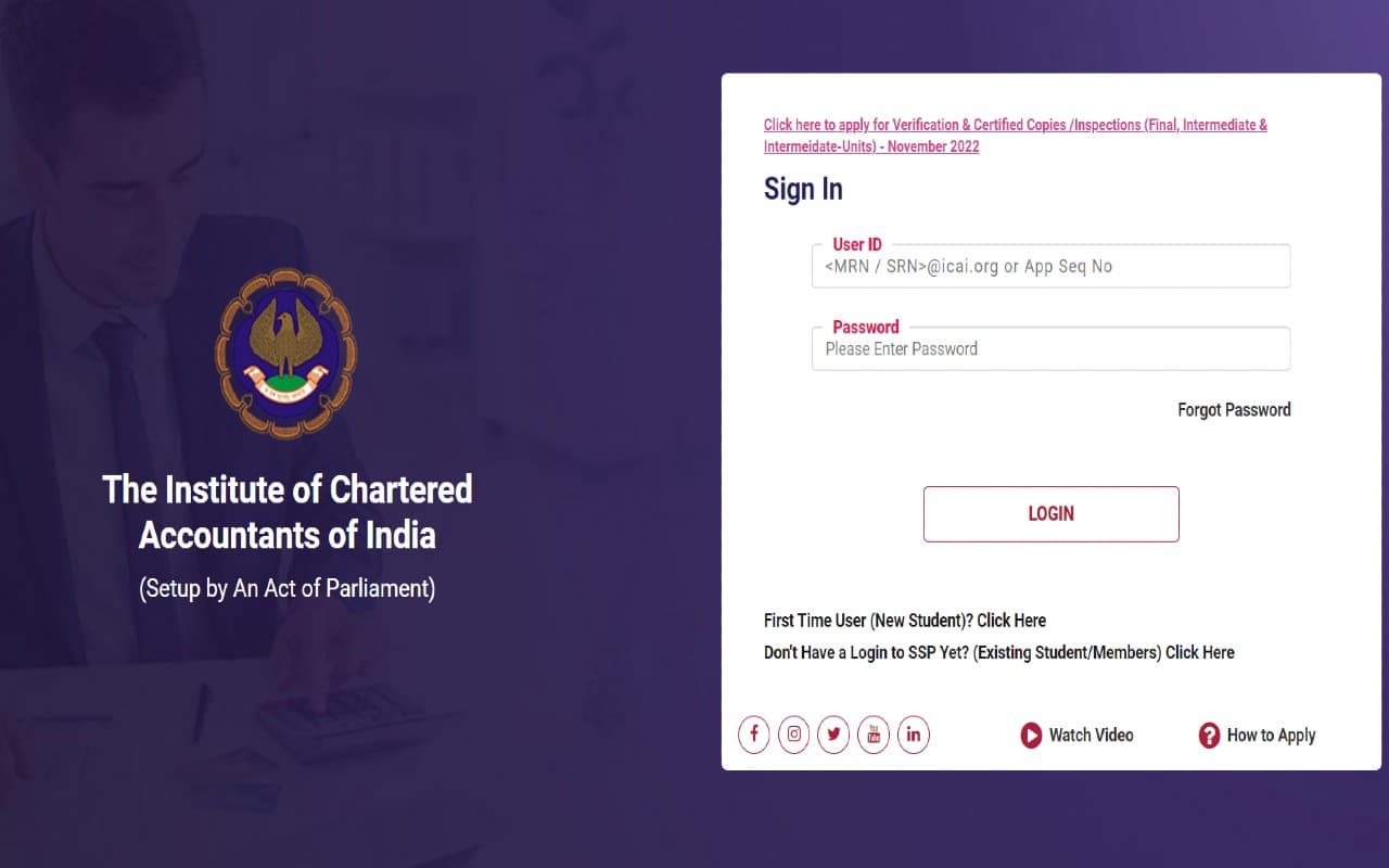 ICAI CA admit card 2023: सीए इंटर और फाइनल एग्जाम के लिए एडमिट कार्ड जारी, यहां Direct Link से करें डाउनलोड