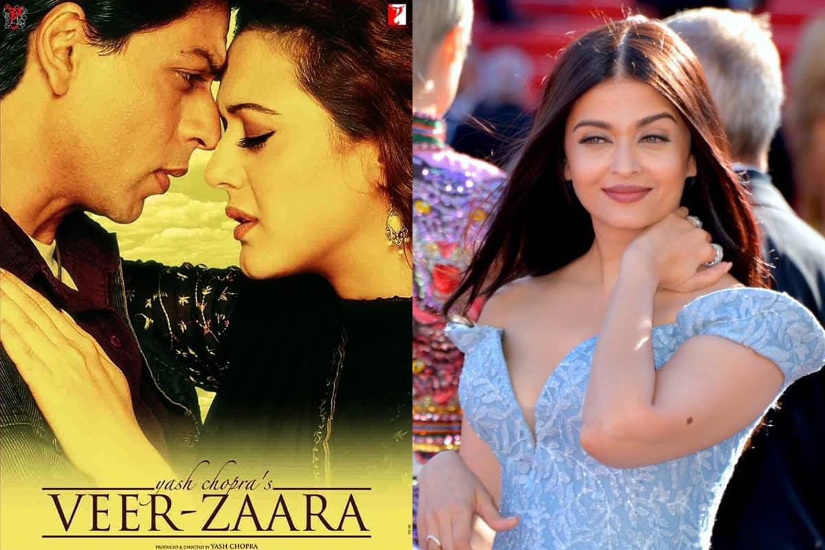 Veer Zaara फिल्म से रातों रात ऐश्वर्या राय को कर दिया गया बाहर, शाहरुख खान भी नहीं कर पाये कुछ