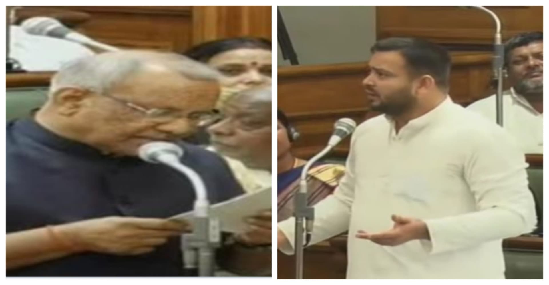 ’15 साल बनाम 15 साल’ पर भिड़े डिप्टी सीएम तारकिशोर और तेजस्वी यादव, शायराना अंदाज… और फिर जबरदस्त हंगामा
