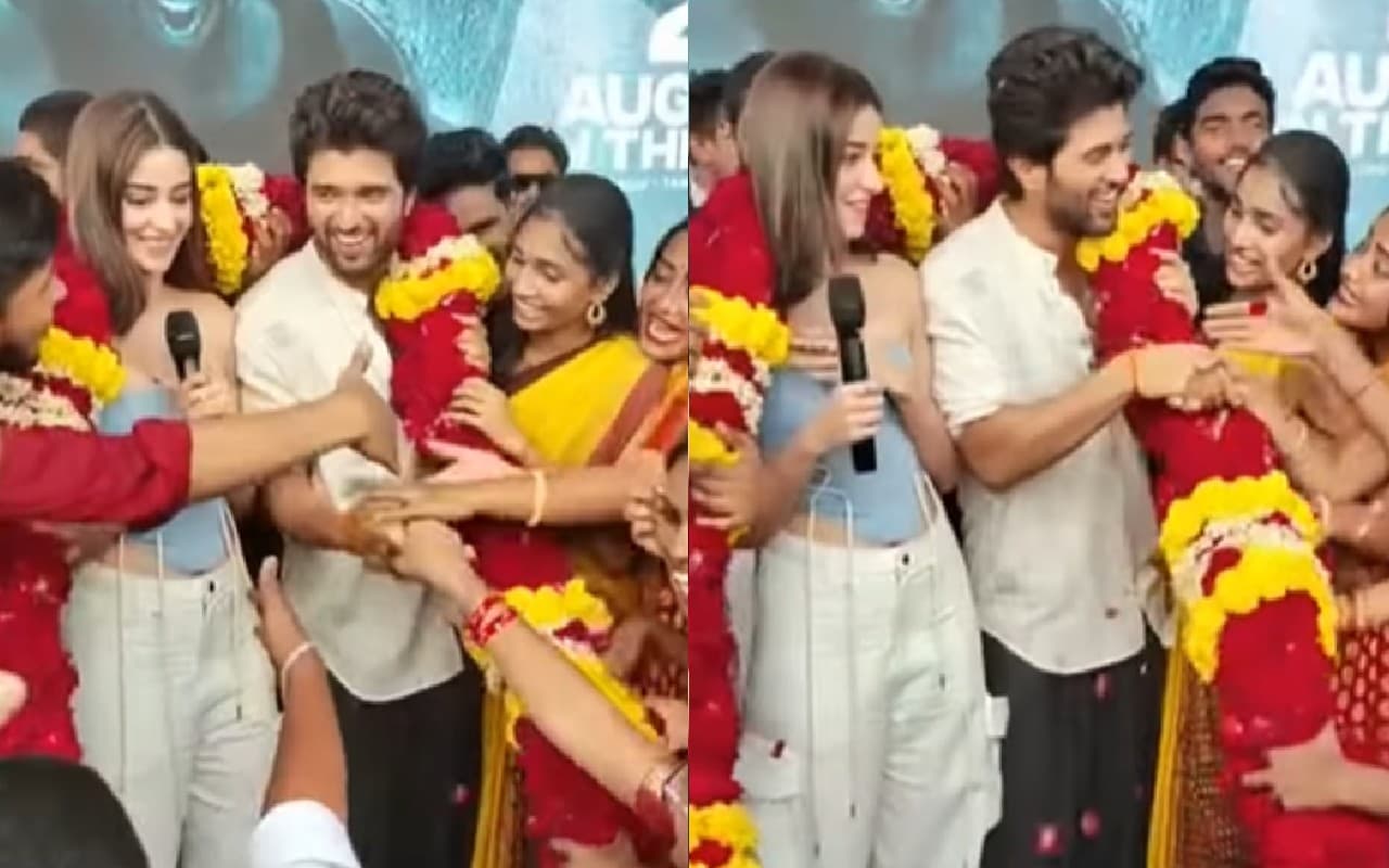 विजय देवरकोंड़ा को देखकर बेकाबू हुई फीमेल फैंस, अनन्या पांडे का हुआ ये हाल, यकीन ना हो तो देखें वीडियो