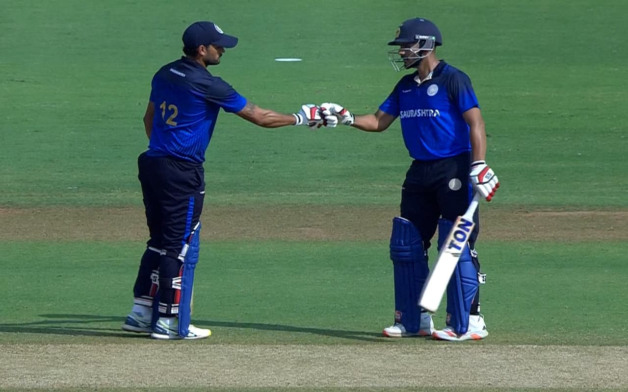 Vijay Hazare Trophy Final Highlights: सौराष्ट्र दूसरी बार बना चैंपियन, महाराष्ट्र को 5 विकेट से दी मात