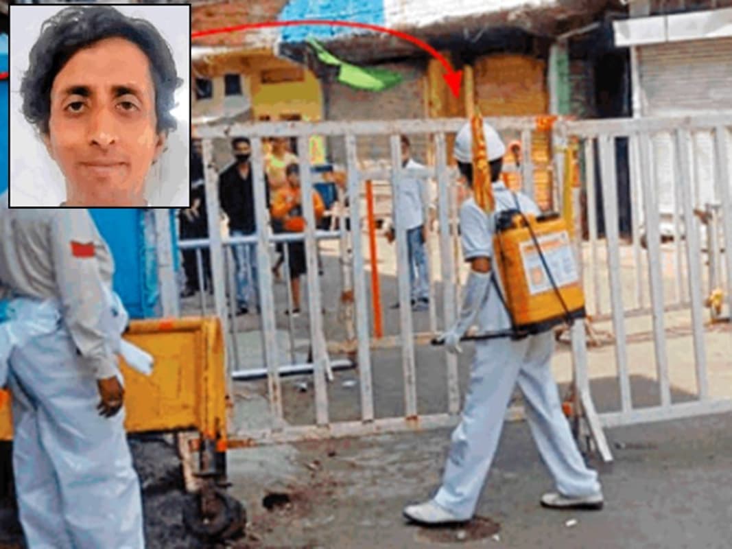 कोरोना संकट में पंक्चर बनाने वाले ने जनसेवा में लगायी सालभर की कमाई